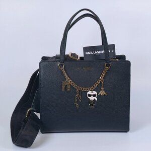 Karl Lagerfeld Paris Maybelle Charm Handbag Elegance And Iconic Details